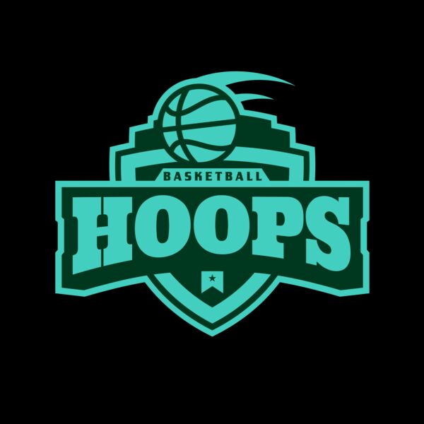 Hoops Basketball logo template 02 Thumbnail