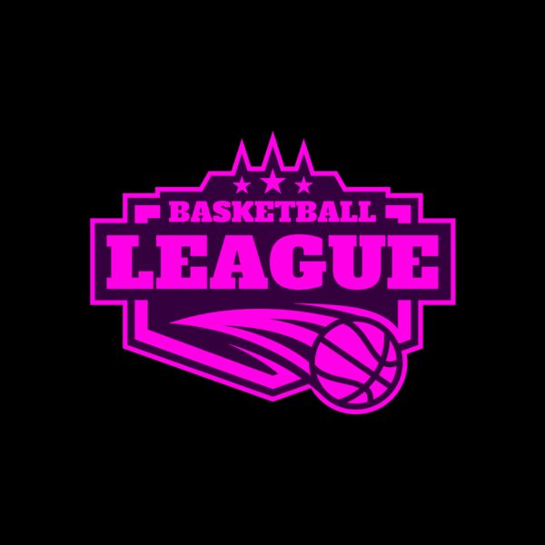 League Basketball logo template 02 Thumbnail