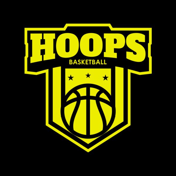 Hoops Basketball logo template 04 Thumbnail