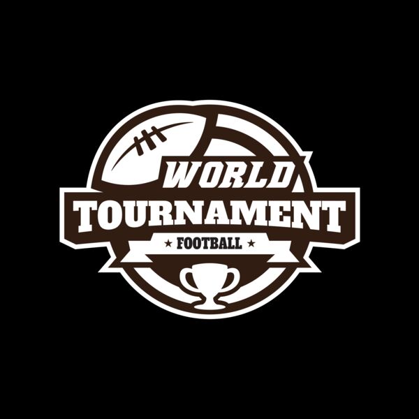 World Tournament Football logo template Thumbnail