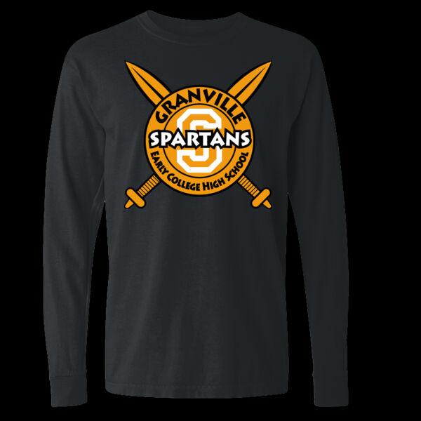 GECHS - 100% Cotton Long Sleeve Front Logo Thumbnail