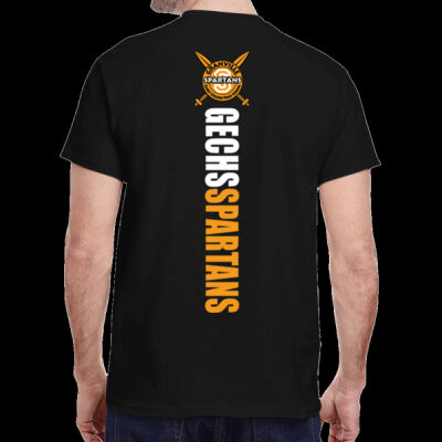 GECHS - 100% Cotton Tee Vertical Back Thumbnail